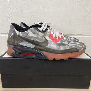 Nike Air Max 90 Ice Dark Grey Men’s Size 11 Black Infrared 631748-006 Size 13